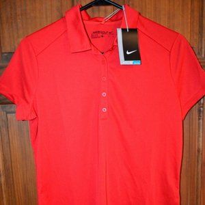 Nike DRI-FIT Womens Victory Solid Polo ~ NWT